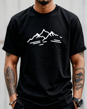 Mountain Outline Summer...