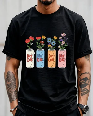 Diet Coke Floral Cans...