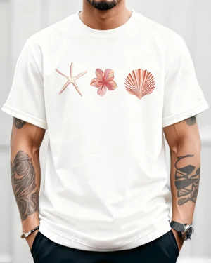 Starfish Flower Seashell...