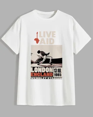 Live Aid London England...