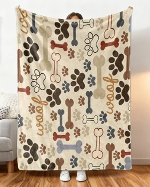 Dog Lover Woof and Paw...