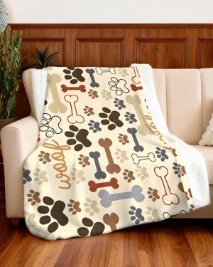 Dog Lover Woof and Paw...