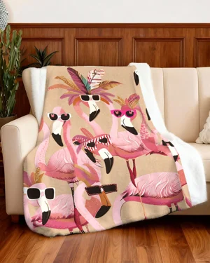 Flamingo Love and Cheerful...