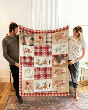 Holiday Winter Deer and...