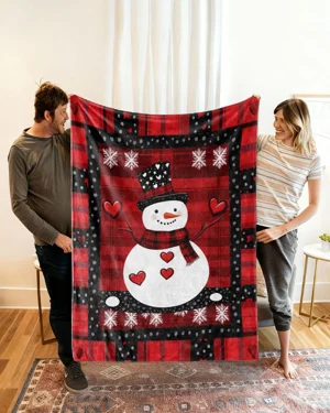 Holiday Love Snowman Cozy...