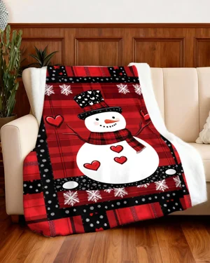 Holiday Love Snowman Cozy...