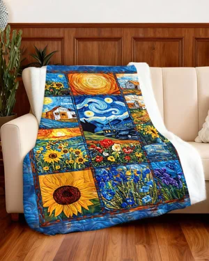 Sunflower and Starry Sky...