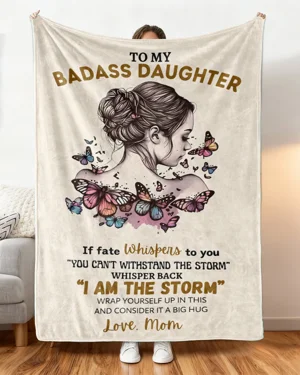 To My Badass Daughter Love...