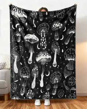 Mystical Night Sky Mushroom...