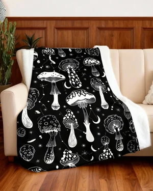 Mystical Night Sky Mushroom...