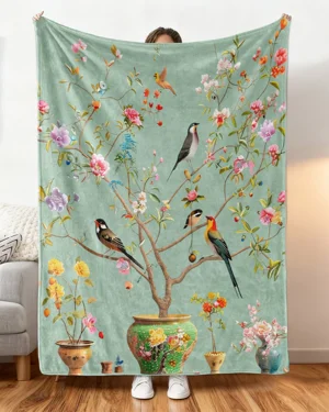 Floral Birds Nature...