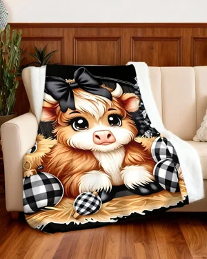 Holiday Love Highland Cow...