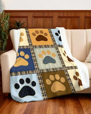 Pet Lover Paw Print Warmth...