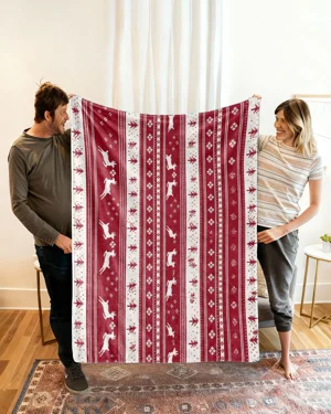 Holiday Reindeer and Pine...