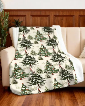 Holiday Winter Pine Tree...