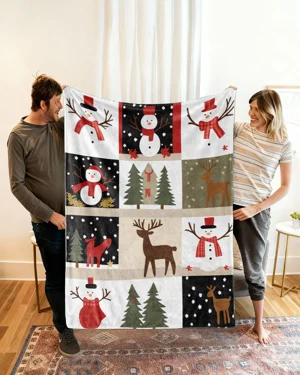 Christmas Holiday Snowman...