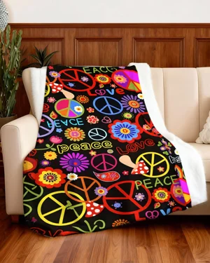 Peace and Love Colorful...