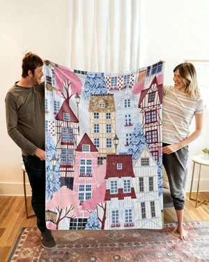 Charming Winter Village...