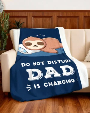 Do Not Disturb Dad Sloth...