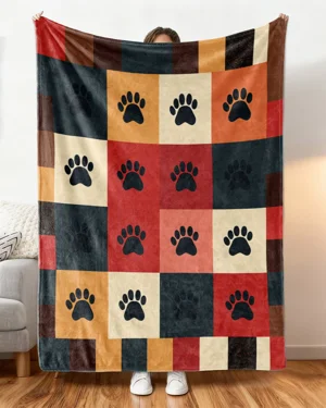 Pet Lover Paw Print Warm...