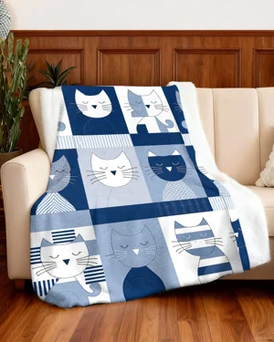 Cute Cat Lover Gift Cozy...