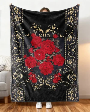 Romantic Red Rose Love and...