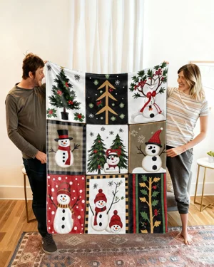 Christmas Holiday Snowman...