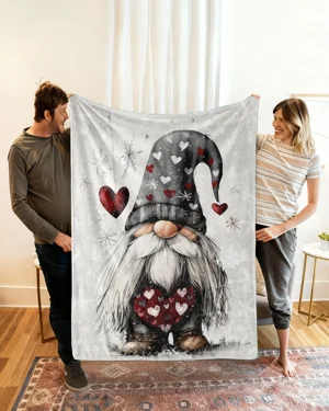 Holiday Love Gnome Heart...