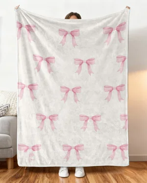 Pink Bow Gift of Love Cozy...
