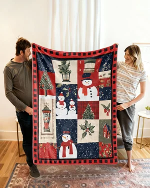 Christmas Holiday Snowman...