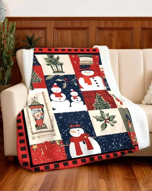 Christmas Holiday Snowman...