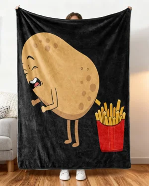 Funny Potato French Fry...