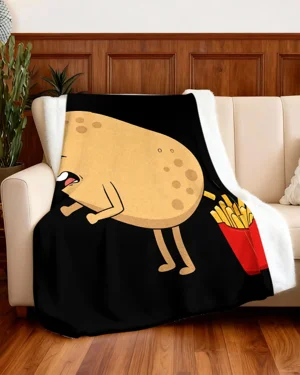 Funny Potato French Fry...