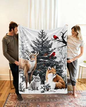 Woodland Animal Winter...