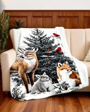 Woodland Animal Winter...