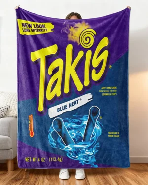 Takis Blue Heat Chips Bag...
