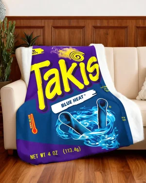 Takis Blue Heat Chips Bag...