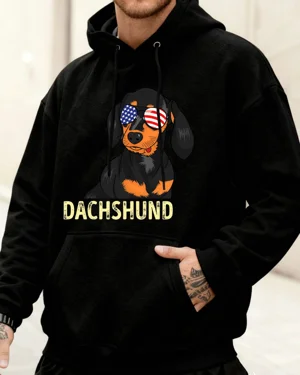 Patriotic Dachshund Dad...