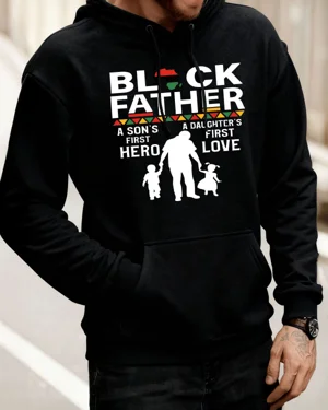 Black Father Hero Love Cozy...