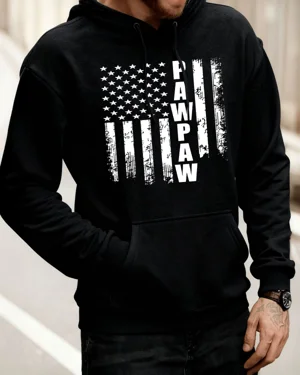 Pawpaw Dad American Flag...