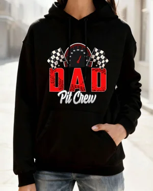 Dad Pit Crew Cozy Graphic...