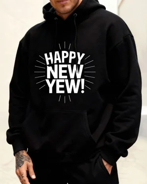 Happy New Year Yew Text...