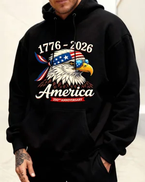 2026 New Year America Eagle...