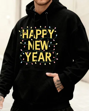 Happy New Year Lights Cozy...