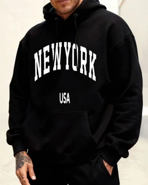 New York USA Cozy Graphic...