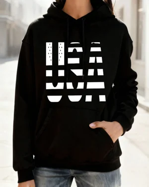 USA Flag Stripes Cozy...