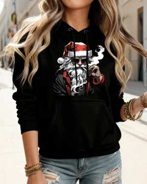 Christmas Santa Smoking...