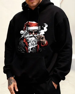 Christmas Santa Smoking...