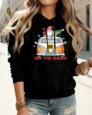 Christmas Gnome Van On The...