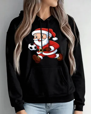 Christmas Soccer Santa Cozy...